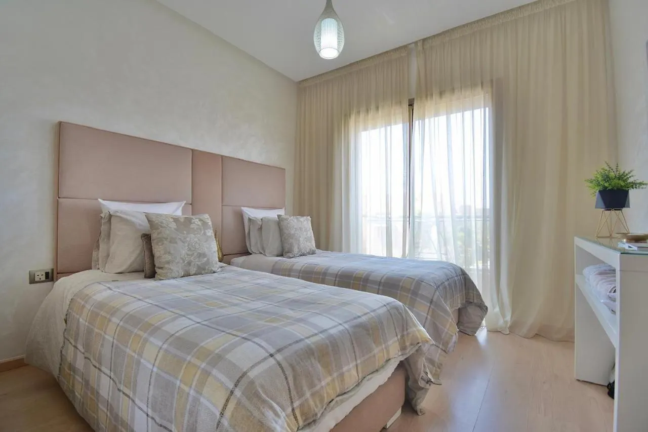 Jade Haven 2 Bed Apt Golf View Marrakesh Marocko