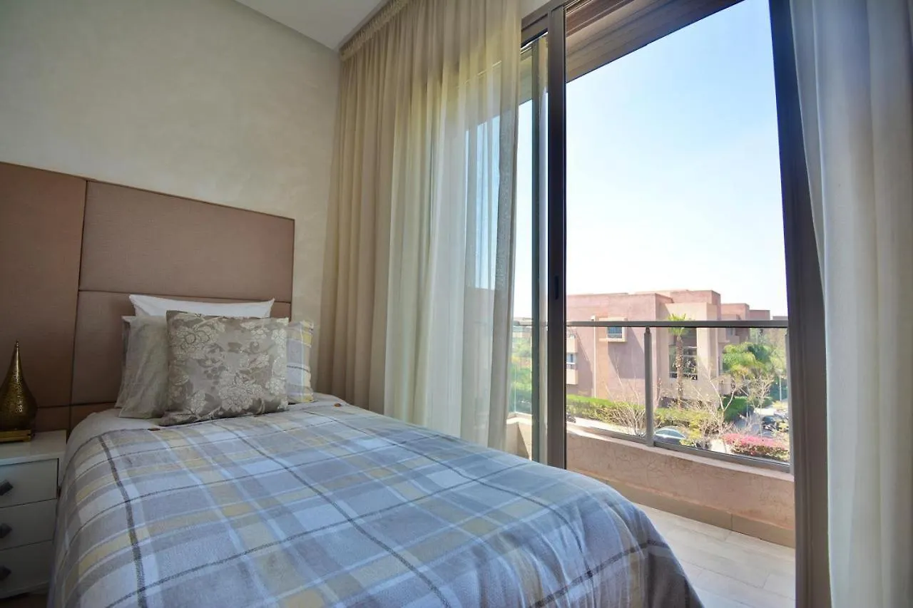 Jade Haven 2 Bed Apt Golf View Marrakesh 0*,