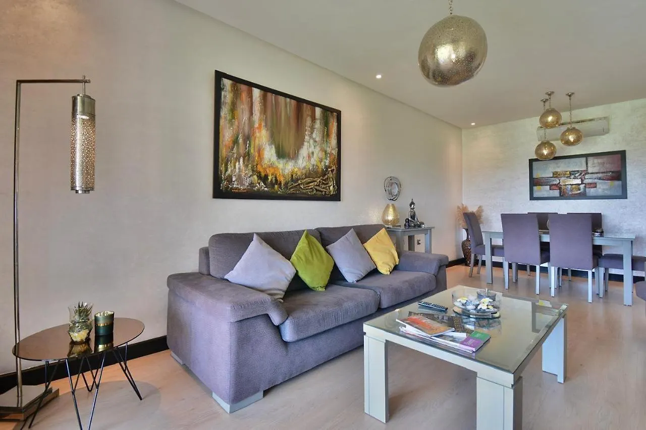 Lägenhet Jade Haven 2 Bed Apt Golf View Marrakesh